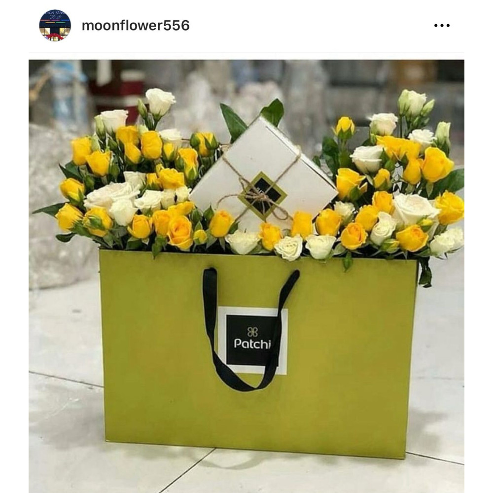 ورد مع شوكلاته باتشي 