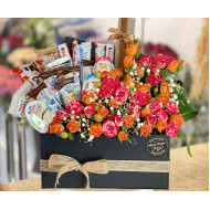 بوكس ورد مع شوكلاته مكس